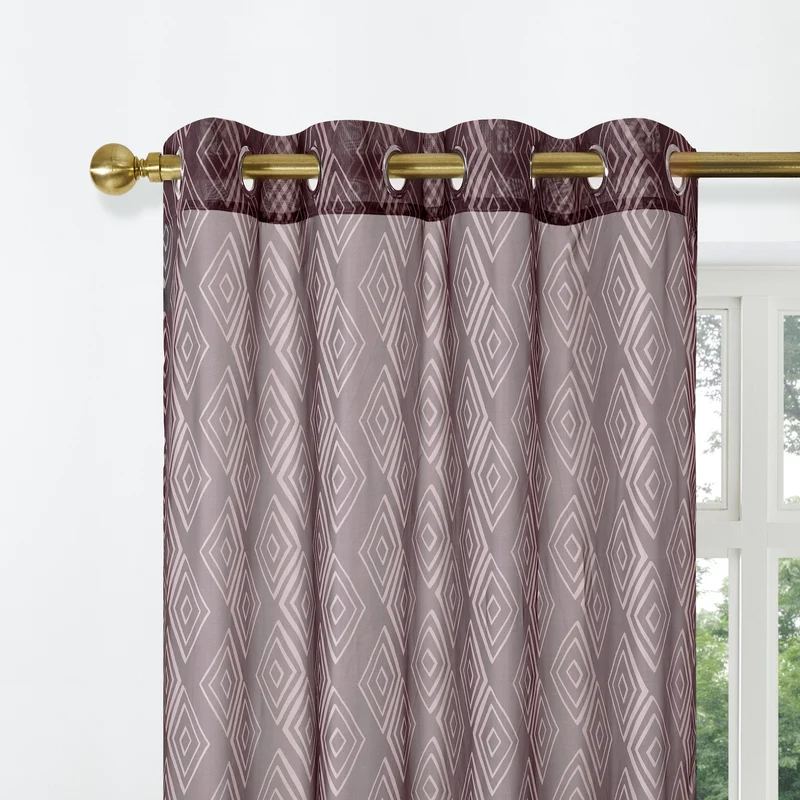 Transparent Gardinen Envogue Gem 2er Set
