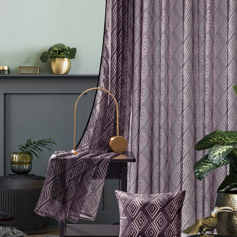 Transparent Gardinen Envogue Gem 2er Set