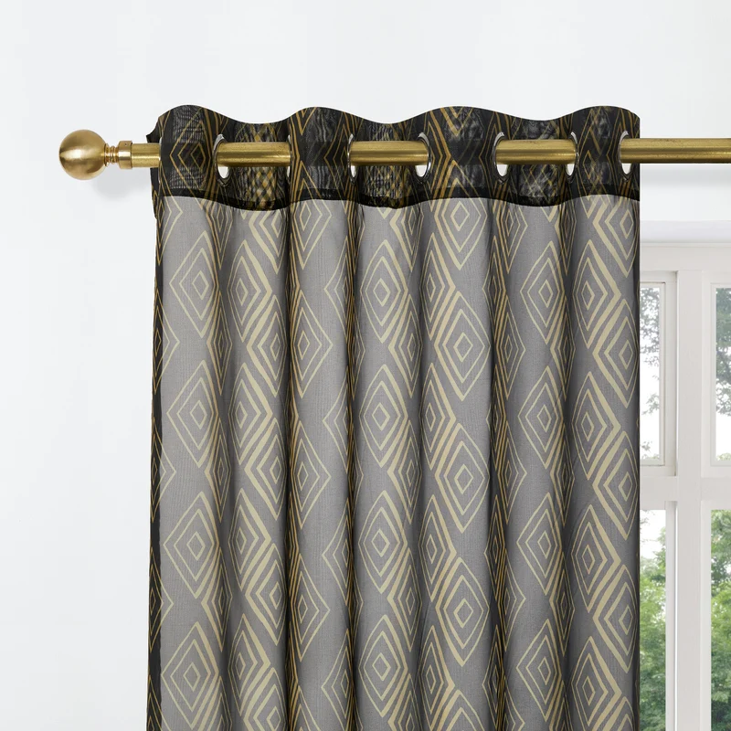 Transparent Gardinen Envogue Gem 2er Set