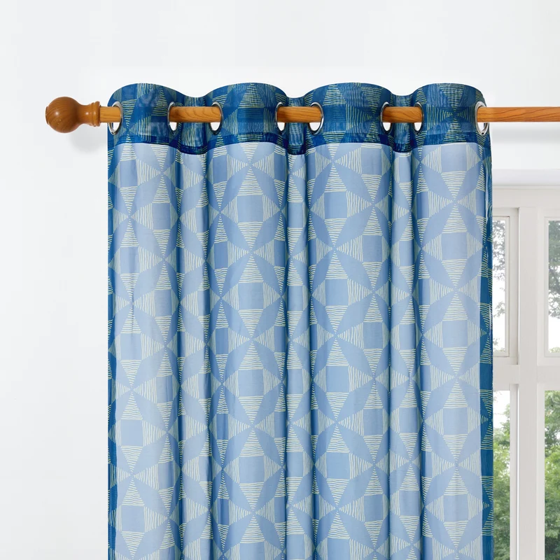 Transparente Gardinen Bohome Nest 2er Set