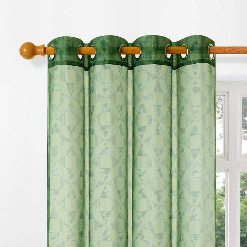 Transparente Gardinen Bohome Nest 2er Set