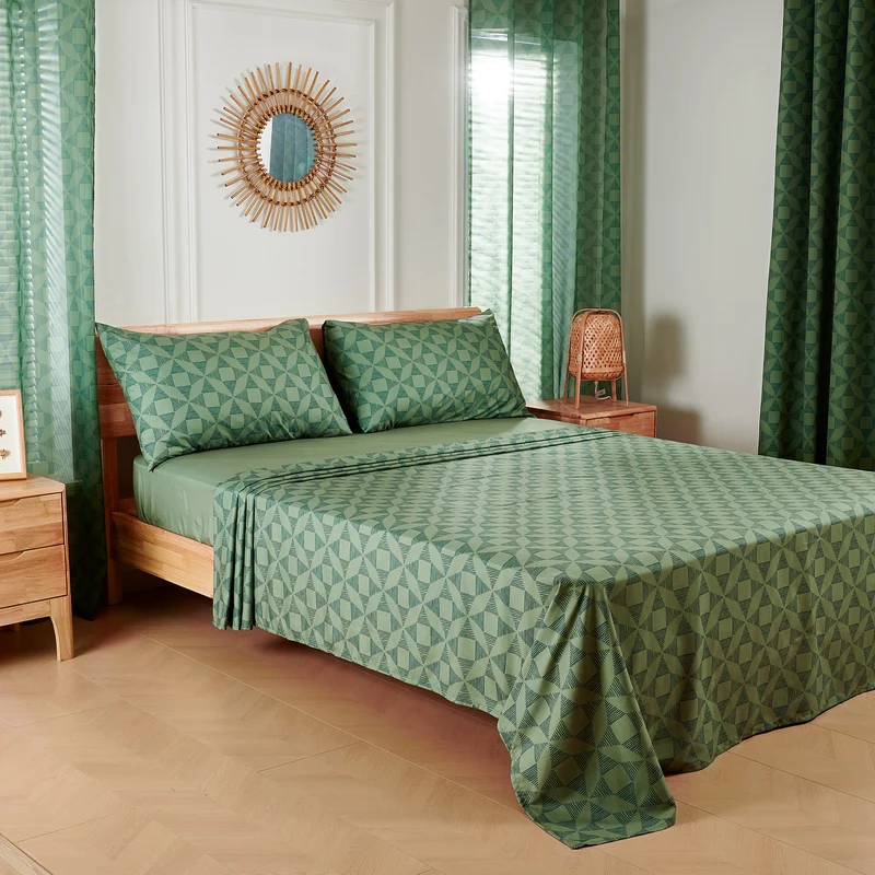 Transparente Gardinen Bohome Nest 2er Set