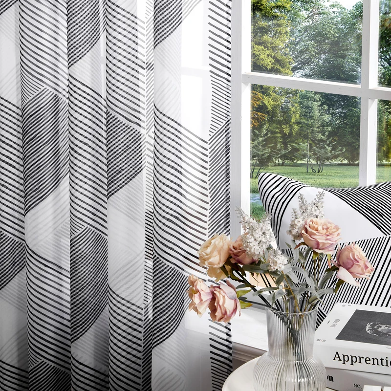 Transparente Gardinen Classic Pleat 2er Set