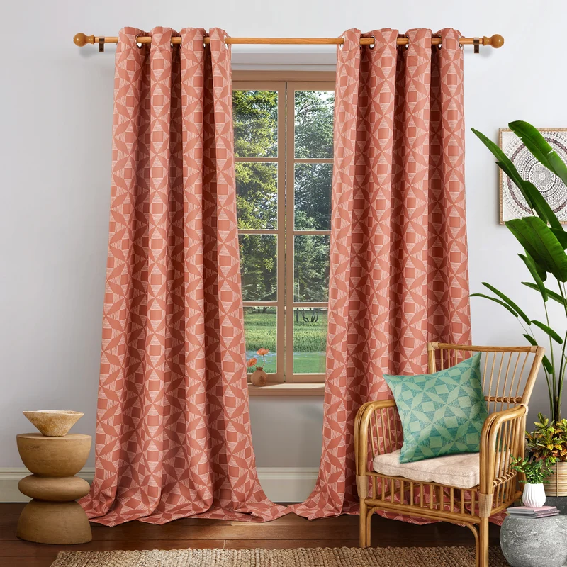 Verdunkelungsvorhänge Bohome Nest 2er set