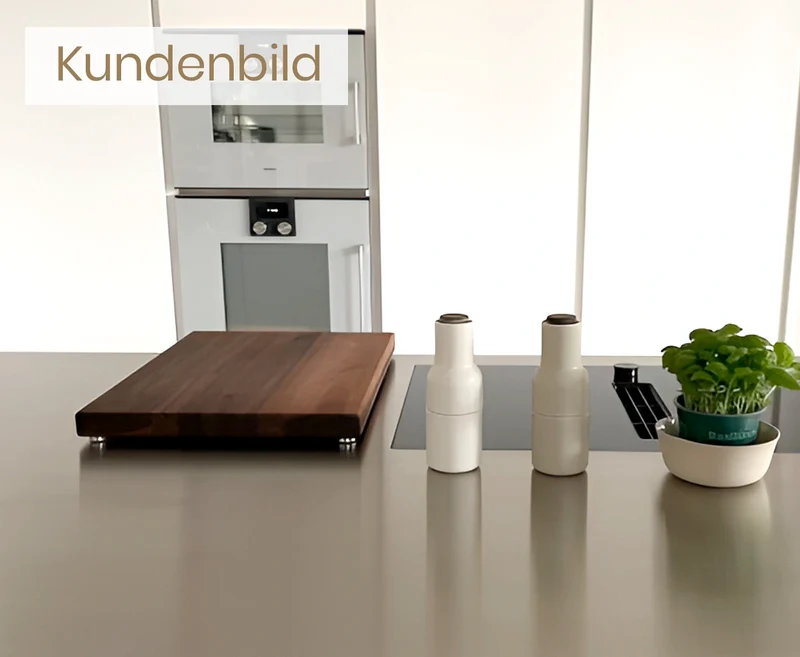 Schneidebrett Holz in Nussbaum
