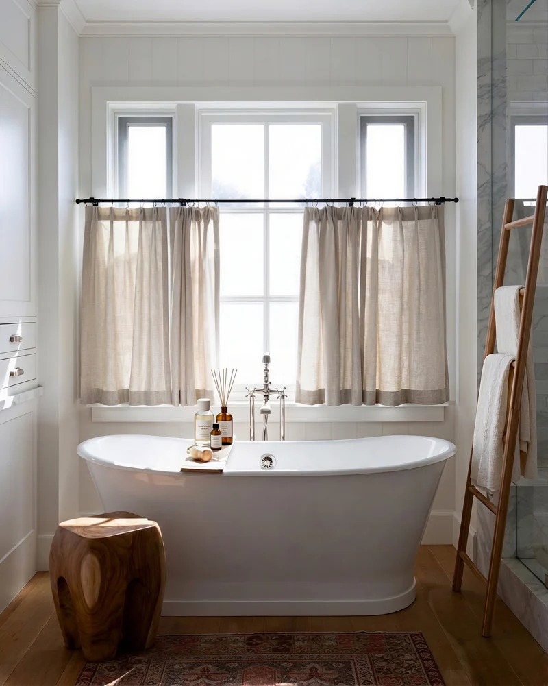 Cafe Curtains for Kitchen – Custom Curtains for Small Windows