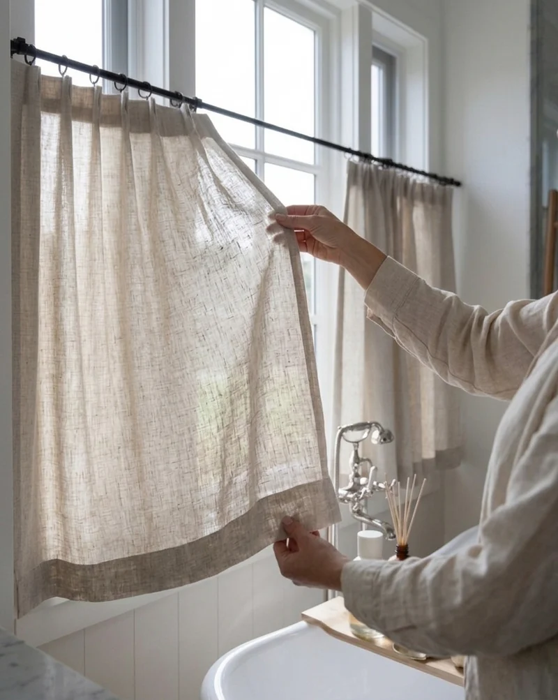 Cafe Curtains for Kitchen – Custom Curtains for Small Windows