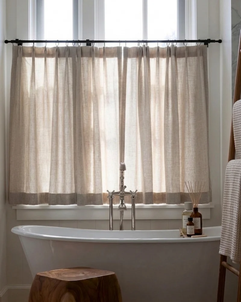 Cafe Curtains for Kitchen – Custom Curtains for Small Windows