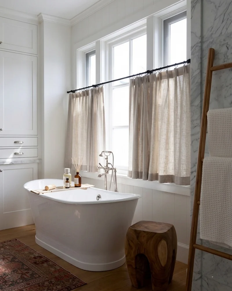 Cafe Curtains for Kitchen – Custom Curtains for Small Windows