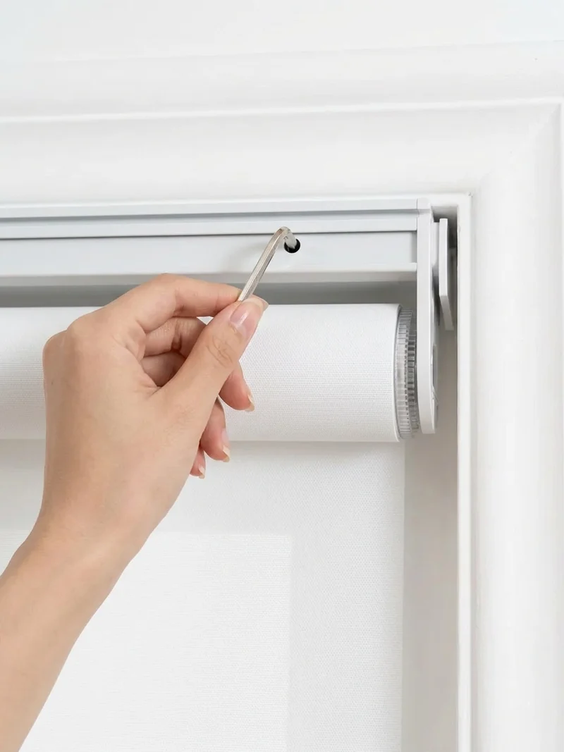 No Drill Blinds Solar Shades: Cordless, UV Protection, Waterproof & Stain-Resistant