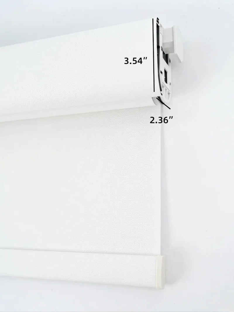 No Drill Blinds Solar Shades: Cordless, UV Protection, Waterproof & Stain-Resistant