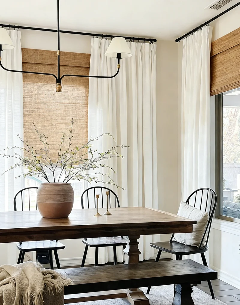 Natural Woven Jute Blinds, Best-Selling Brown Woven Shades- Bark