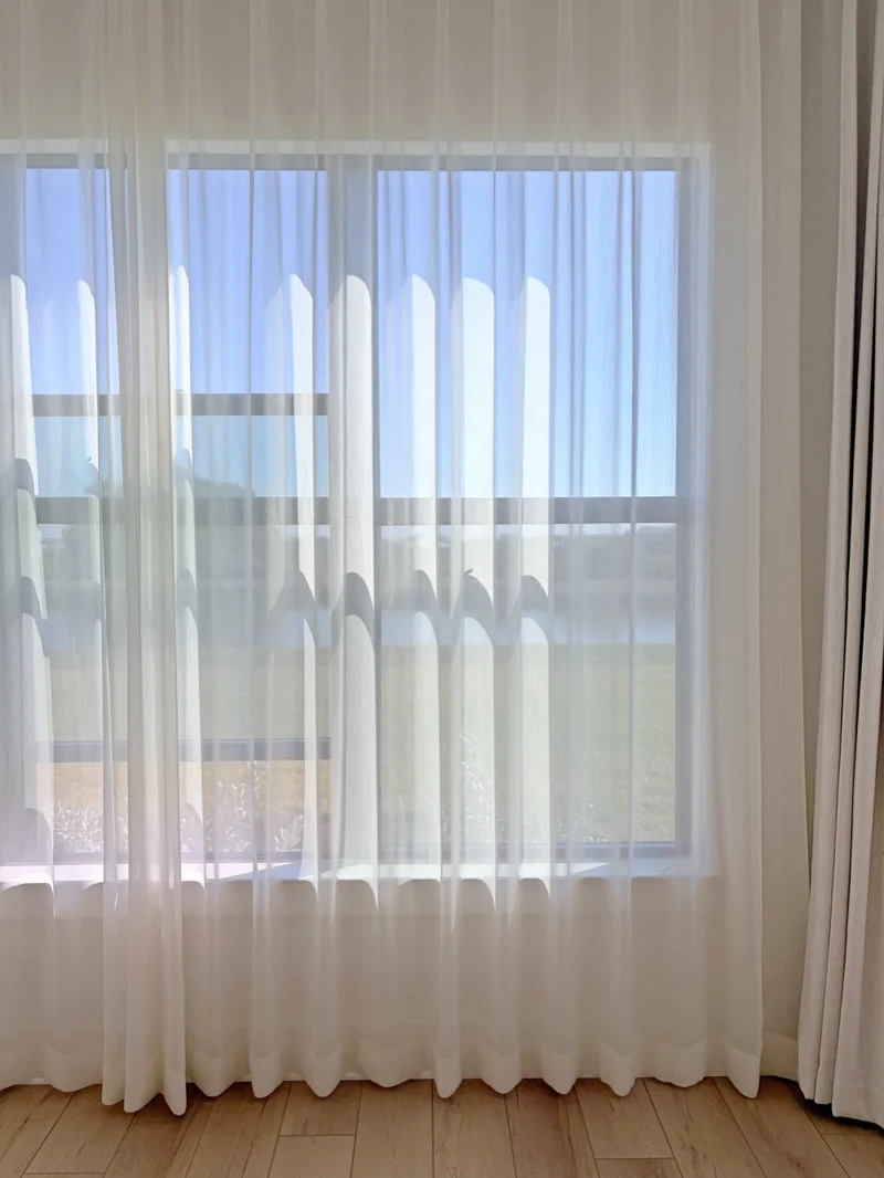 Galaxy Sheer Curtains – Starry Radiance for Sunrooms