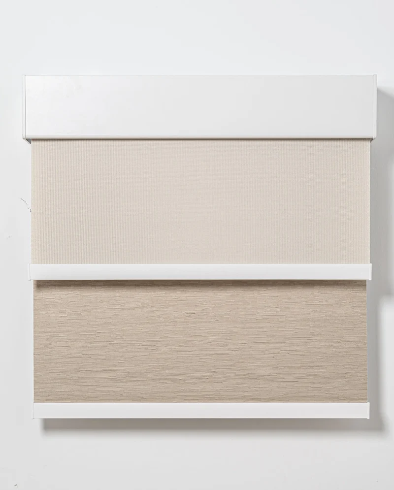 Double Roller Blinds - Cordless Custom Day and Night Shades