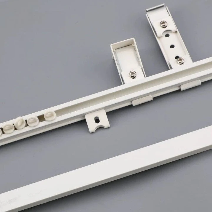 Ceiling Curtain Track – Ultra-Thin, Quiet Aluminum Design