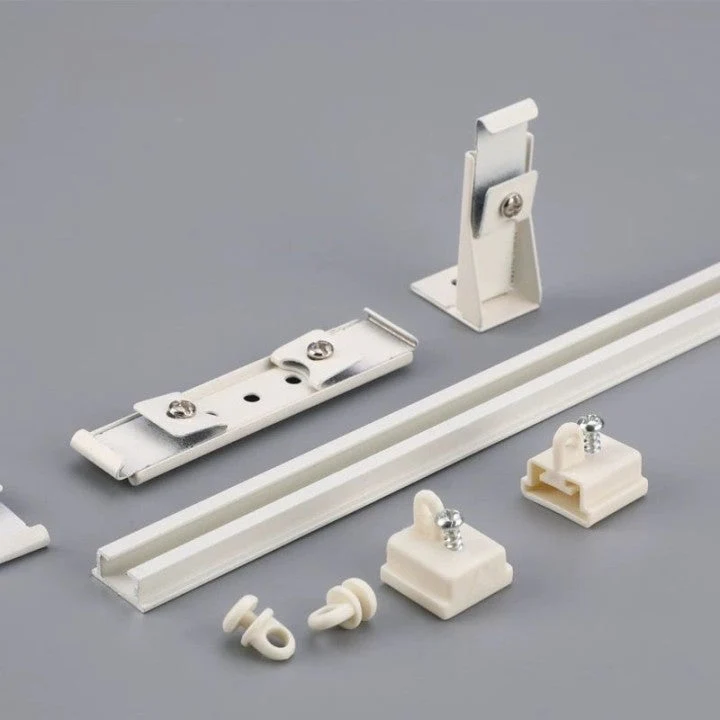 Ceiling Curtain Track – Ultra-Thin, Quiet Aluminum Design