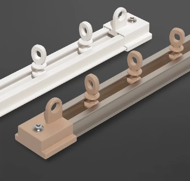 Ceiling Curtain Track – Ultra-Thin, Quiet Aluminum Design