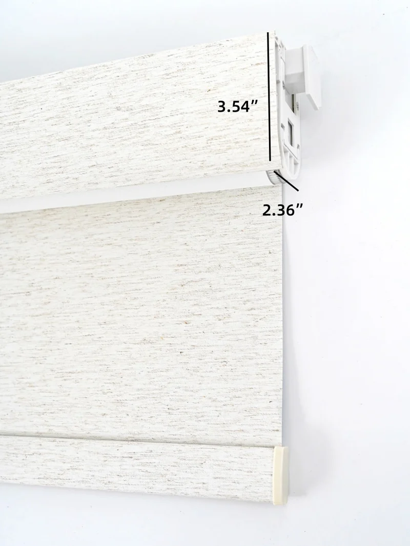 No Drill Roller Blinds: Extra-Wide, Cordless & Secure for Large Window