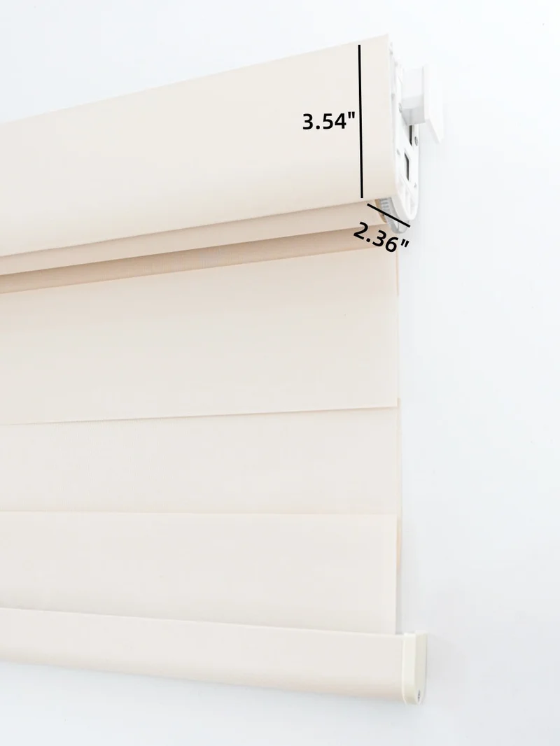 No Drill Zebra Shades: Extra-Wide, Cordless & Gap‑Free