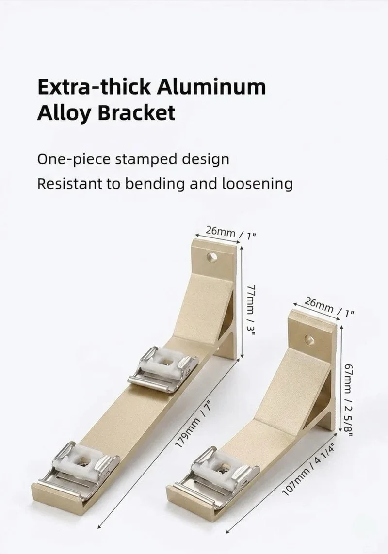 Custom Oversized Aluminum Corner Window Curtain Rod, Supports Pleat & Ripple Fold Headers