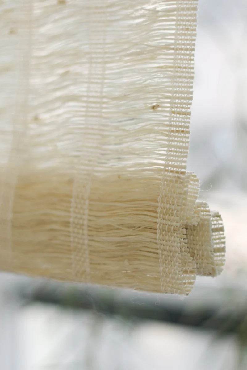Natural Woven Shades - Mildew-resistant Ramie Bamboo Shades - Almond
