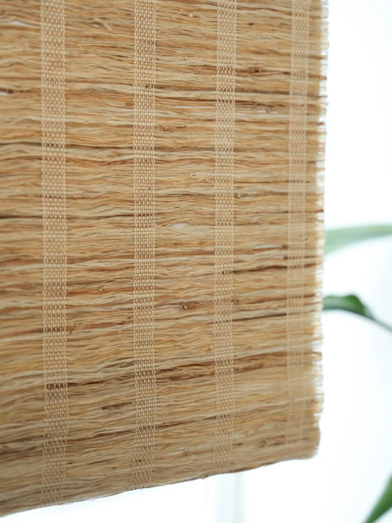 Natural Cordless Bamboo Shades for Modern & Rustic Spaces - Honey