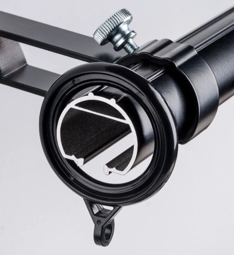 Extra-Long Curtain Rod - Custom Aluminum Sliding Rods for Large Windows, Pleat & Ripple Fold Header Supported