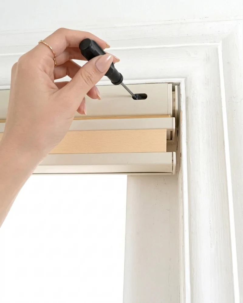 Cordless No Drill Honeycomb Shades, 1" Cell Tool-Free Installation Blinds for Windows