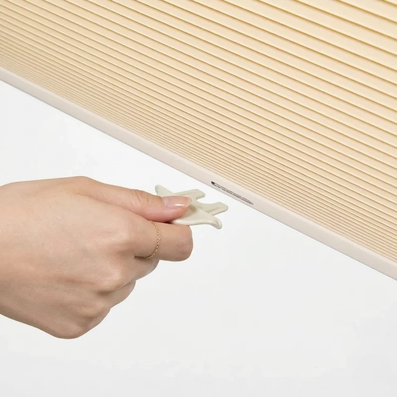 Cordless No Drill Honeycomb Shades, 1" Cell Tool-Free Installation Blinds for Windows