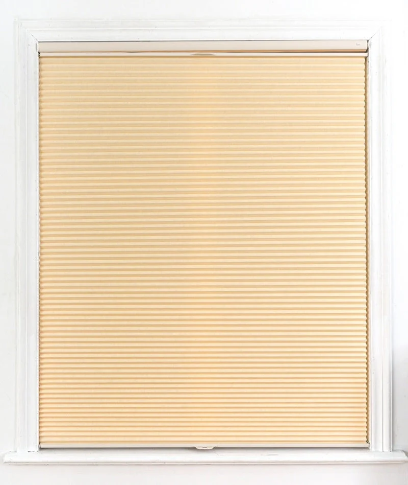 Cordless No Drill Honeycomb Shades, 1" Cell Tool-Free Installation Blinds for Windows
