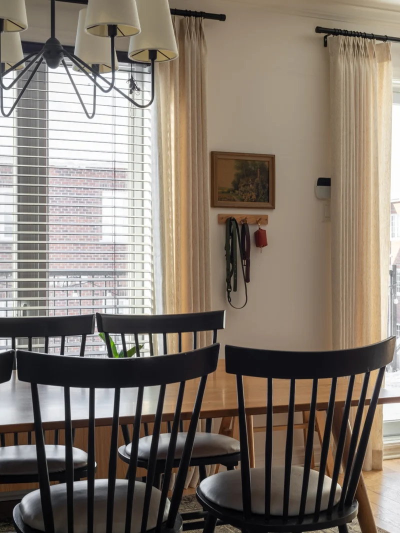 Linen-Wool Blend Linen Sheer Curtains for Elegant Living & Dining Room Decor