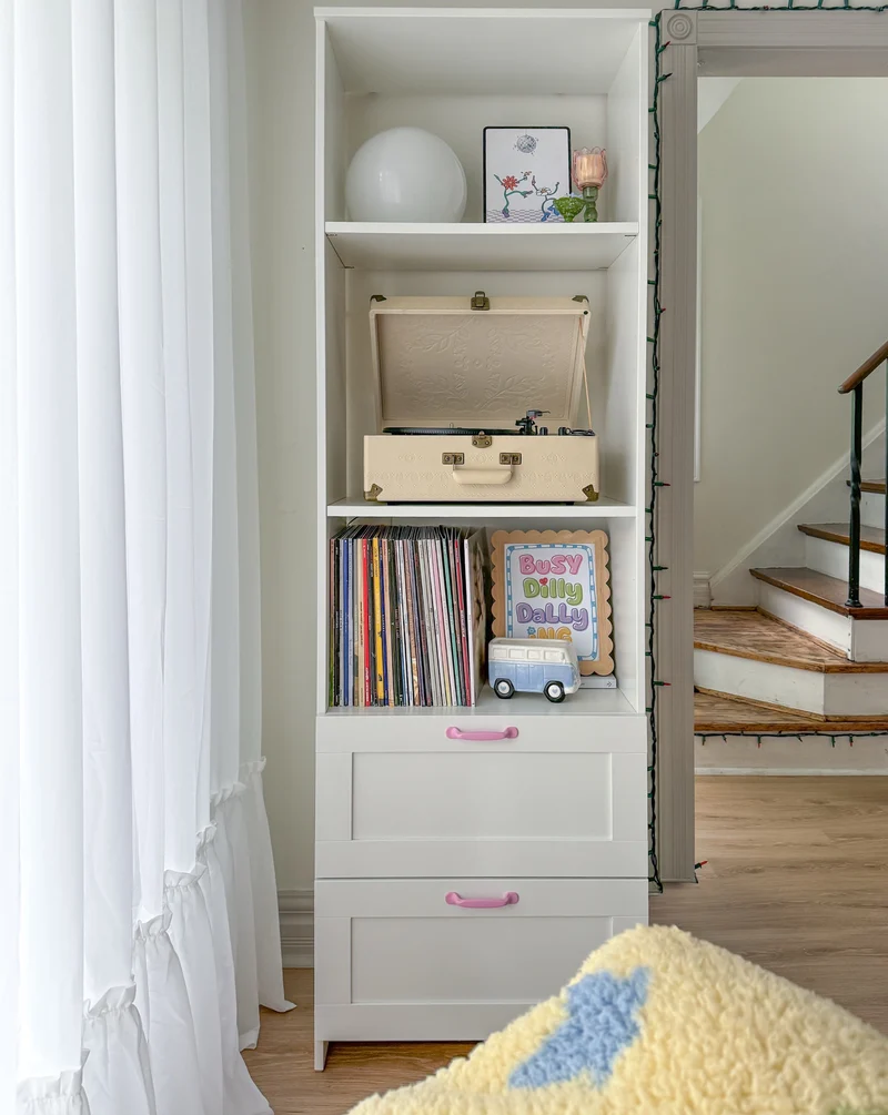 Ruffled Hem Sheer Curtains for Princess Room