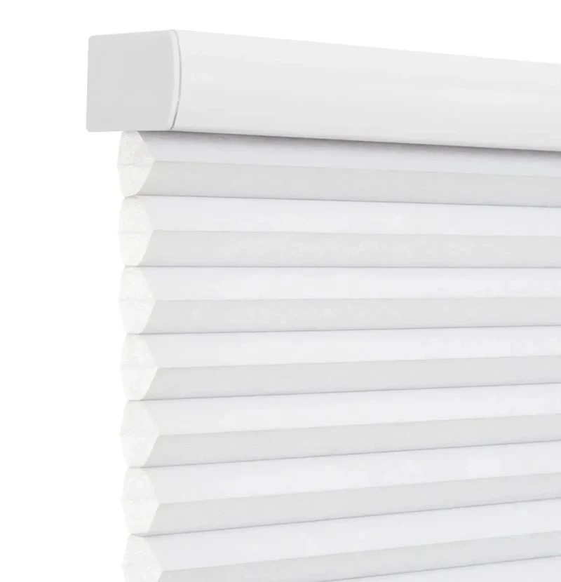 Affordable Waterproof Bathroom Blinds: Cordless 1" Honeycomb Shades