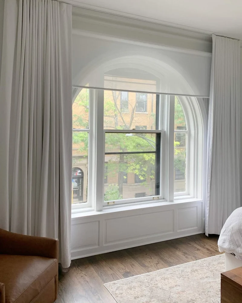 Custom Cordless Solar Shades, UV Blocking Roller Blinds