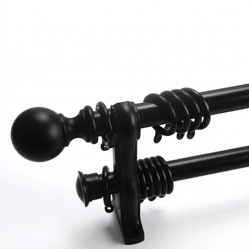 Adjustable Curtain Rod - Silent Smooth Thickened Roman Rod