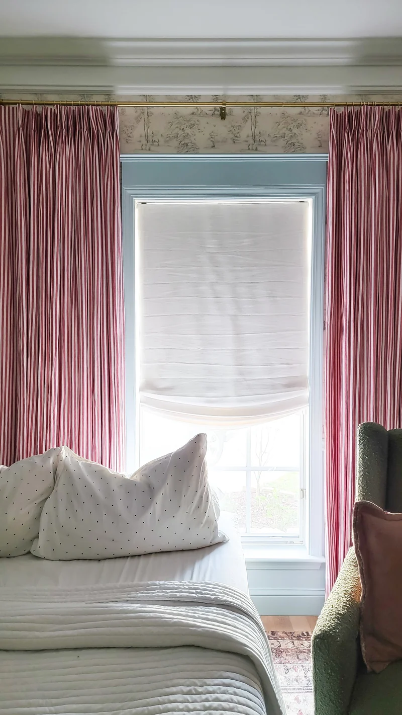 Custom Cordless Relaxed Roman Shades for Modern Homes