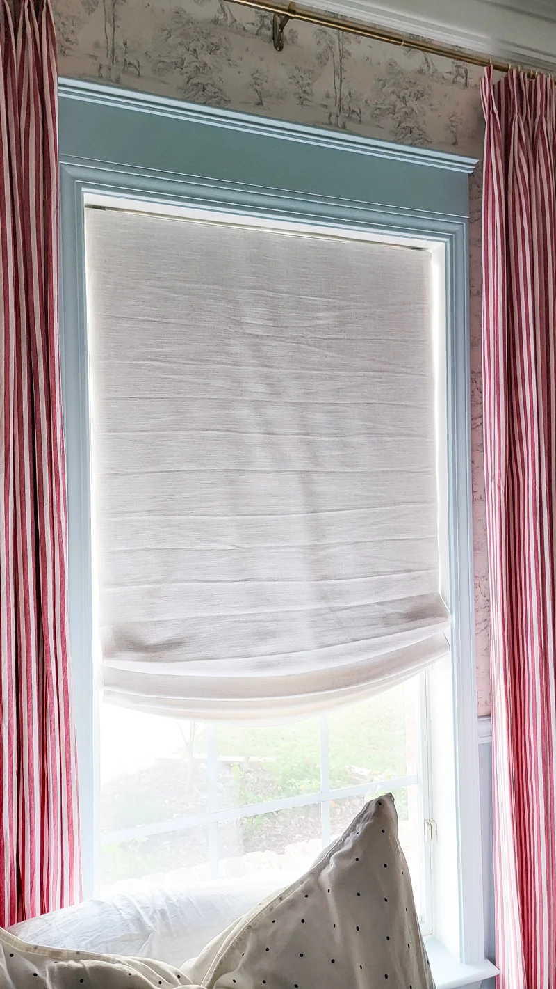 Custom Cordless Relaxed Roman Shades for Modern Homes
