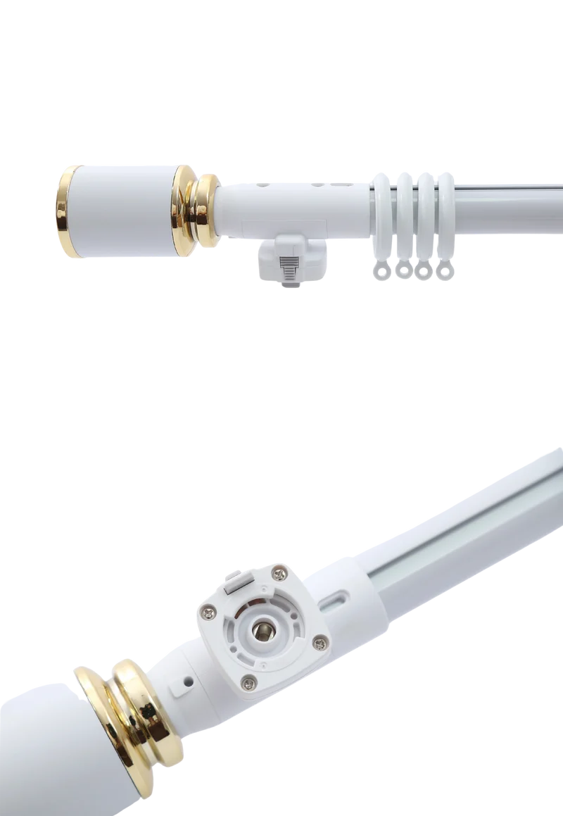 Electric Curtain Rod for Oversized Windows | Smart, Silent, Built to Last