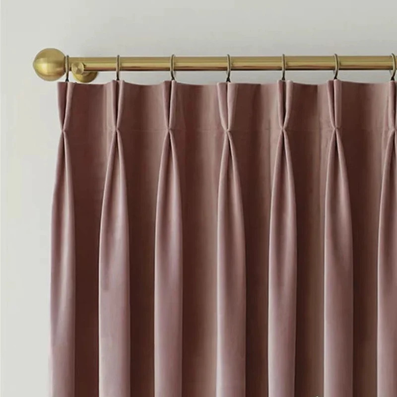 Luxurious Soft Sheen Velvet Drapes for Living Room & Bedroom