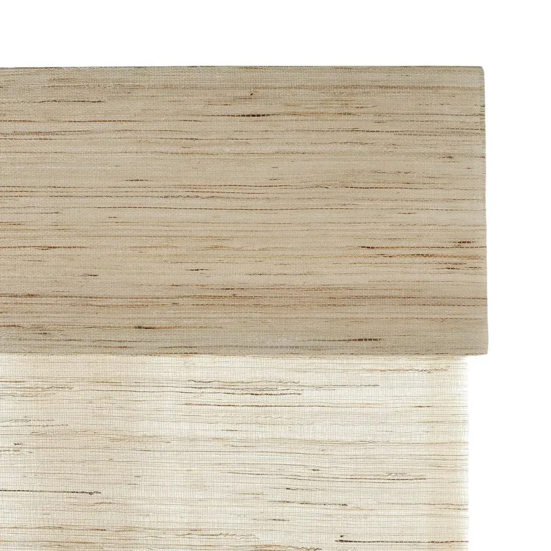 Custom Bamboo Shades, Mildew-resistant Ramie Woven Blinds - Cashew