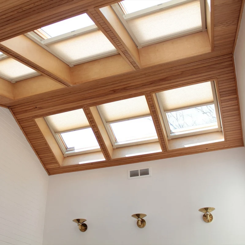 Skylight Blinds - 1" Honeycomb Cellular Shades