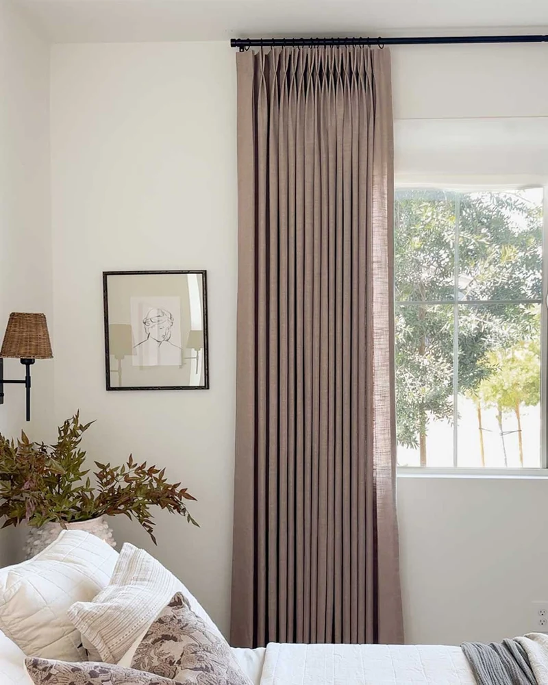 Hunter Linen Blackout Curtains