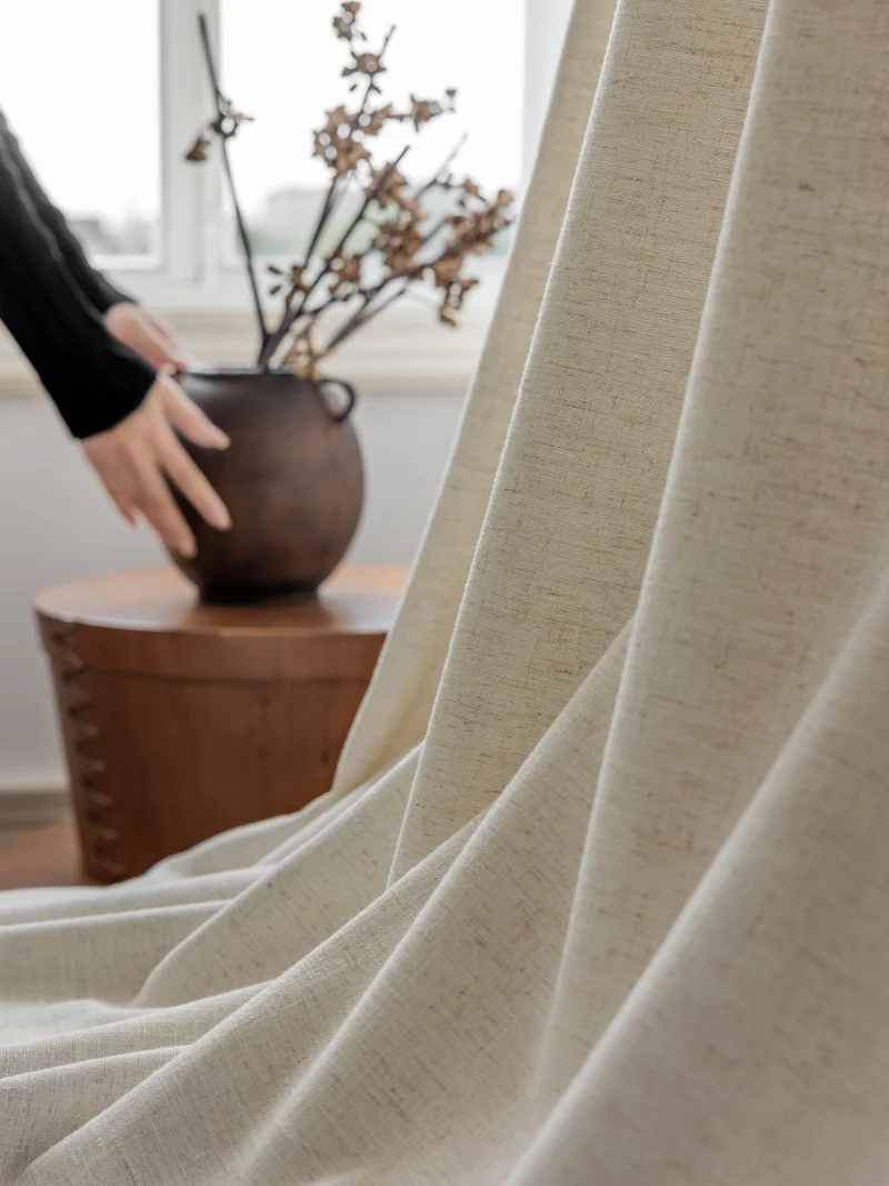 Luxury French Linen Curtains and Drapes