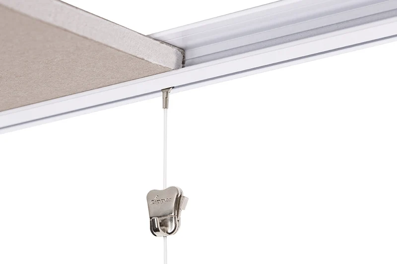 STAS Plasterboardrail / Gipskarton-Deckenschiene 200cm weiß