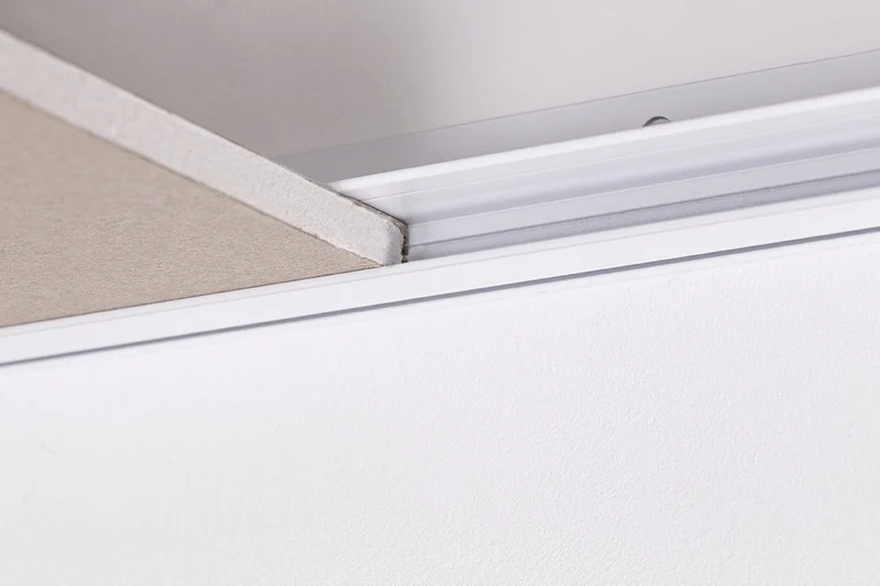 STAS Plasterboardrail / Gipskarton-Deckenschiene 200cm weiß