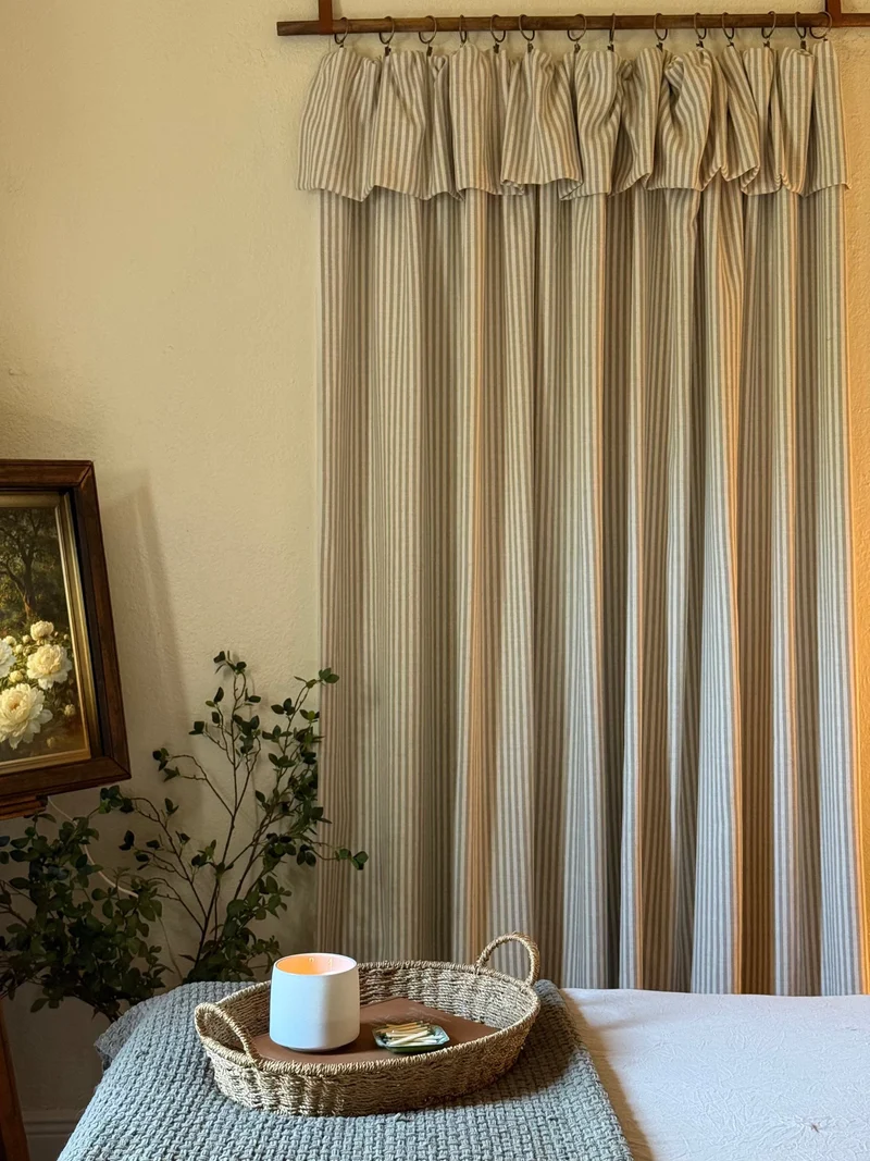 Classic Linen Striped Curtains – Timeless Designs for Modern Homes