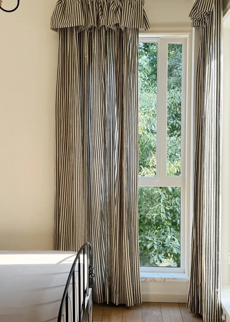 Classic Linen Striped Curtains – Timeless Designs for Modern Homes