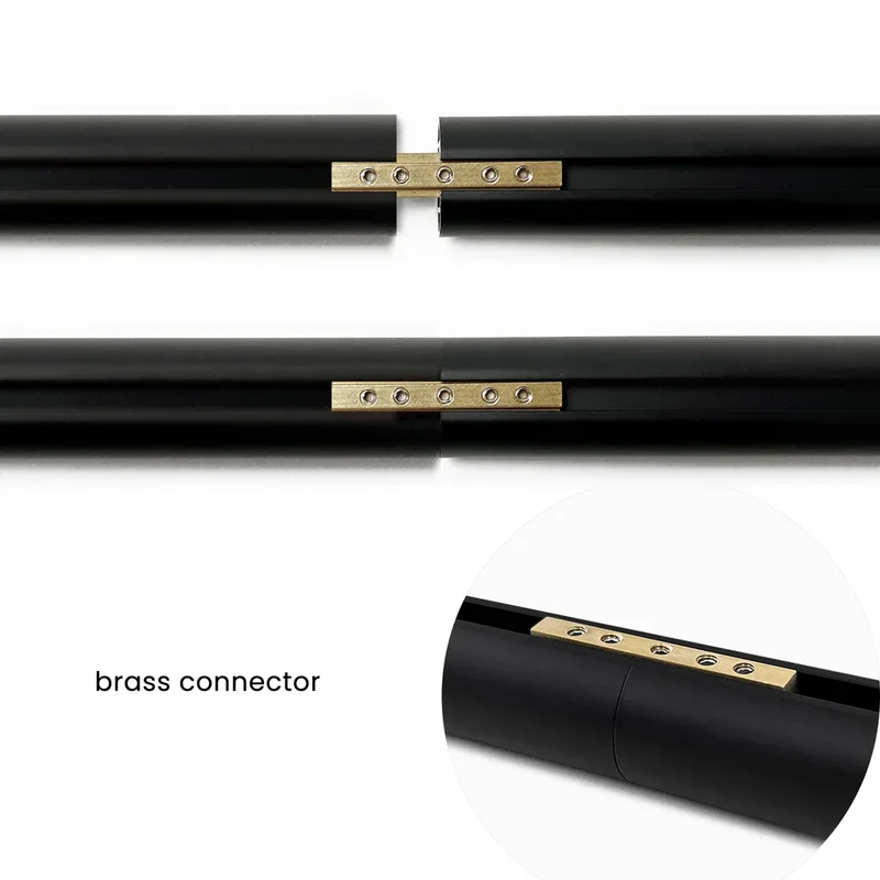 Custom Luxury Traverse Curtain Rods, Heavy-Duty Sliding Rods for Ripple Fold, Pleated & Bay Window Drapes