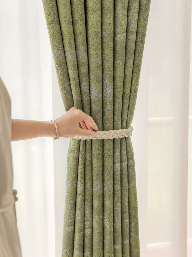Ginkgo Leaves Jacquard Curtains Designed by Taiwanese Designer