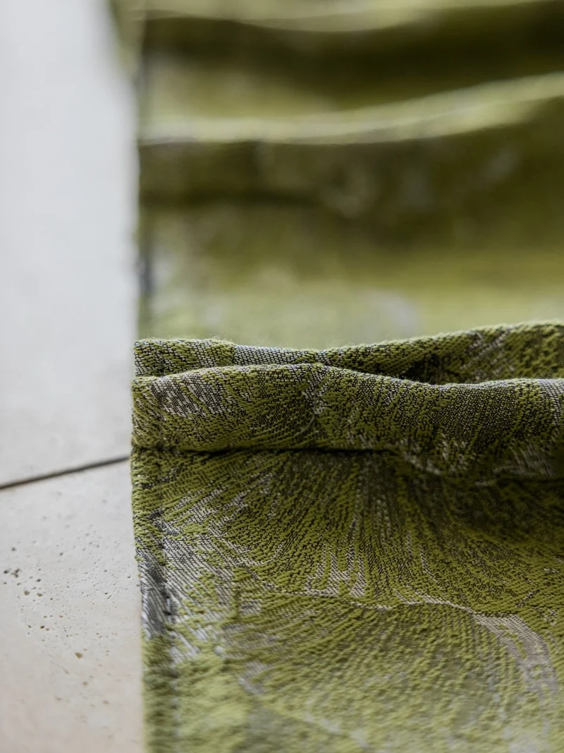 Ginkgo Leaves Jacquard Curtains Designed by Taiwanese Designer
